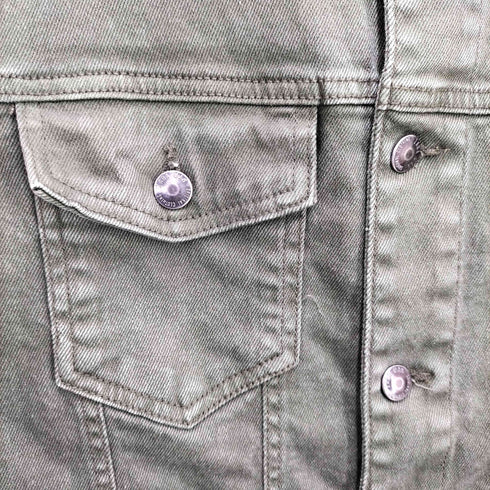 ザラ ZARA デニムトラッカージャケット メンズ JPN:M